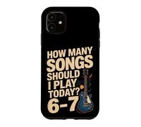 How Many Songs Should I Play Today 6-7 Guitar Case for iPhone 11