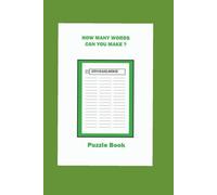 How Many Words Can You Make ?