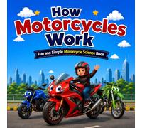 How Motorcycles Work for Kids Ages 4-8: A Fun Beginner's Guide to Motorcycle Parts, Engines, Safety, and How Bikes Move (Little Engineers Series)