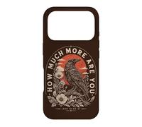 How Much More Are You Luke Christian Raven Bible Verse Case for iPhone 17 Pro