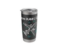 How Planes Fly - Aerospace Engineer Aeronautical Engineering Stainless Steel Insulated Tumbler