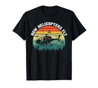 How Planes Fly Airline Pilot Aviation Aircraft Lover T-Shirt