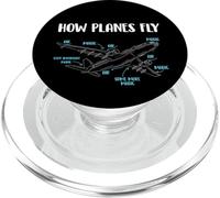 How Planes Fly - Aviation Engineering Aeronautical Engineer PopSockets PopGrip for MagSafe