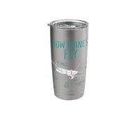 How Planes Fly Funny Aircraft Pilot Magic Stainless Steel Insulated Tumbler