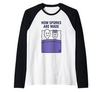 How Sporks are Made Raglan Baseball Tee