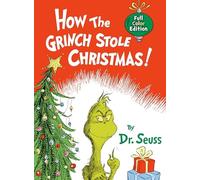 How the Grinch Stole Christmas Full Color Edition by Seuss (2021, Hardcover)