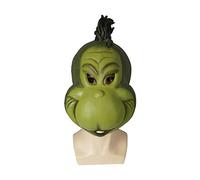 How the Grinches Stolen Christmas Mask Latex Headgear Cosplay Costume Props for Halloween Party