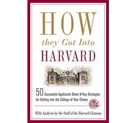 How They Got Into Harvard