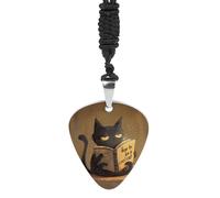 How to Be A Cool Cat Fashion Guitar Picks Necklace Music Jewellery Personalized Pendant