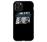 How To Be A Triathlete Definition Swim Bike Run Triathlete Case for iPhone 11 Pro