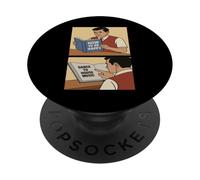 How To Be Happy Meme | Funny House Music PopSockets Adhesive PopGrip