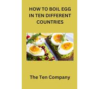 HOW TO BOIL EGG IN TEN DIFFERENT COUNTRIES