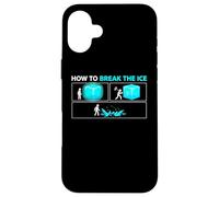 How To Break The Ice Joke Enthusiast Ice Breaker Humor Case for iPhone 16 Plus