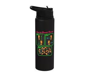 How to Breakdance I Dancer Hip Hop Dancing Breakdancing Stainless Steel Insulated Water Bottle