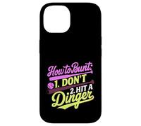 How To Bunt Don't Hit A Dinger Baseball Practice |- Case for iPhone 14