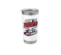 How to Bunt, Hit a Dinger Funny Baseball Player Home Run Fun Stainless Steel Insulated Tumbler