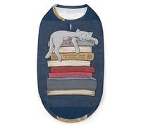 How to Chill Li.ke A Cat Pets Shirt Vest Cute Dog Tank Top Soft Sleeveless T-Shirt for Puppy Kitty Cats 2XL