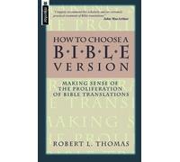 How to Choose a Bible Version