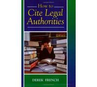 How to Cite Legal Authorities