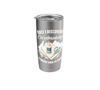 How to Cook Handmade Card Making Scrapbooking Card Maker Stainless Steel Insulated Tumbler