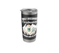 How to Cook Handmade Card Making Scrapbooking Card Maker Stainless Steel Insulated Tumbler