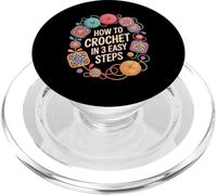 How To Crochet In 3 Easy Steps Crocheter Beginner Tips - PopSockets PopGrip for MagSafe