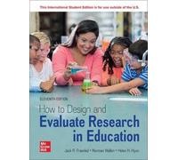 How to Design and Evaluate Research in Education – ISE