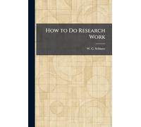 How to Do Research Work