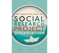 How to do your Social Research Project or Dissertation