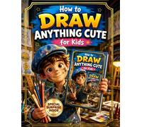 How to Draw Anything Cute for Kids: Easy Step-by-Step Tutorial Drawings of Animals , Food , Nature , Vehicles and More Everyday Objects