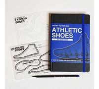 How to Draw ATHLETIC SHOES Sketchbook & Stencils