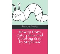 How to Draw Caterpillar and Coloring Step by Step Easy