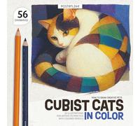 How to Draw Creative Pets. Cubist Cats in Color: 56 Illustrations for Artists to Practice with Colored Pencils (Draw pets like a pro)