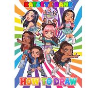 How To Draw Cute Kats-eye's for Kids, Teens & Adults: Easy Step-by-Step, Deluxe Edition Learn to Draw and Coloring book for Kids, Boys, Girls, Ages ... Adults To Chill, Unwind, And Relieve Stress