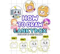 How to Draw: Easy and Step by Step Drawing La-nky's Box Book for Beginners Teens Kids Ages 4-8 8-12
