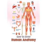 How To draw Human Anatomy: The ultimate human anatomy and physiology drawing and coloring book, A guide to the anatomy of the internal organs of children and even adults