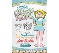 How to Draw People: Easy Step-by-Step Drawing of People for Kids: 1