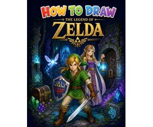 How To Draw Zel-da's and Friends: Draw and Coloring Book Step-by-Step For Beginners Ages 4-8, 9-12 Girls, Boys, Teens and Adults