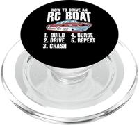 How To Drive An RC Boat Funny RC Model Design for RC Captain PopSockets PopGrip for MagSafe
