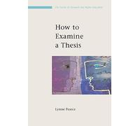How to examine a thesis