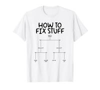 How to Fix Stuff Funny Plumber Engineer T-Shirt