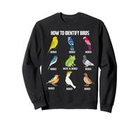 How To Identify A Bird Funny Birdwatcher Ornithologist Sweatshirt