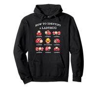 How to identify a Ladybug. Funny Nature Outdoor cute Pullover Hoodie