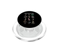 How to Identify Birds Funny Vintage Style Nature PopSockets PopGrip for MagSafe