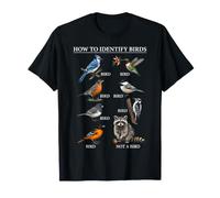 How to Identify Birds Humorous Raccoon Identification T-Shirt