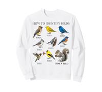 How to Identify Birds Humorous Wildlife Sweatshirt