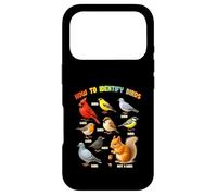 How To Identify Birds Squirrel Birdwatcher Birder Zookeeper Case for iPhone 17 Pro