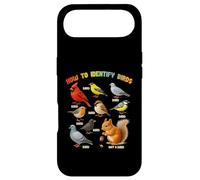 How To Identify Birds Squirrel Birdwatcher Birder Zookeeper Case for iPhone Air