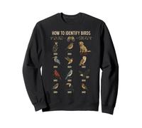 How To Identify Birds Vintage Humorous Birdwatching Sweatshirt