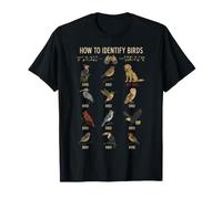 How to Identify Birds Vintage Humorous Birdwatching T-Shirt